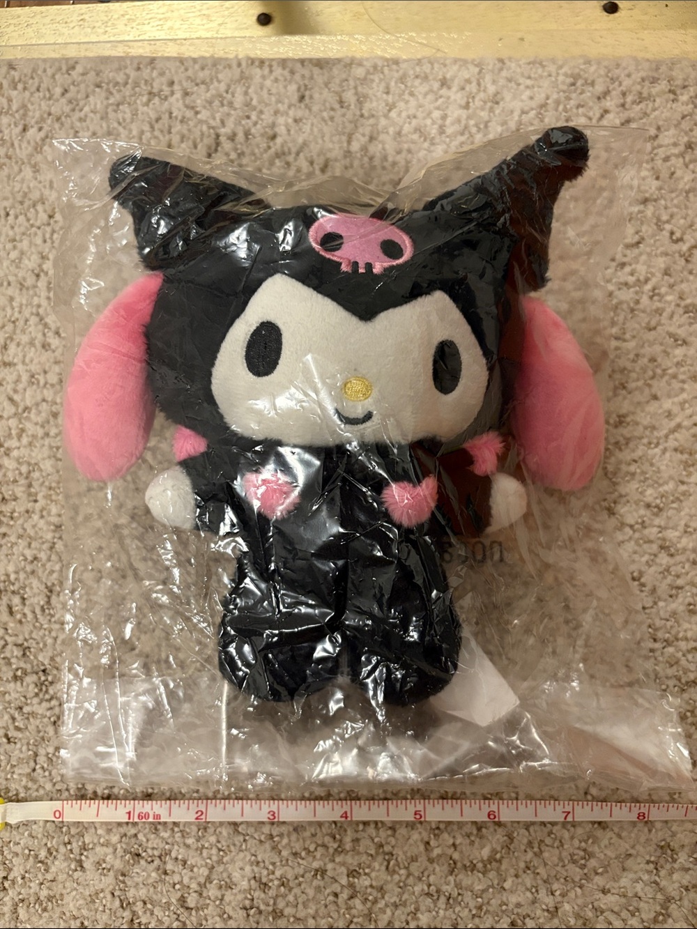 My Melody Halloween 8โ plush ( Kuromi costume)